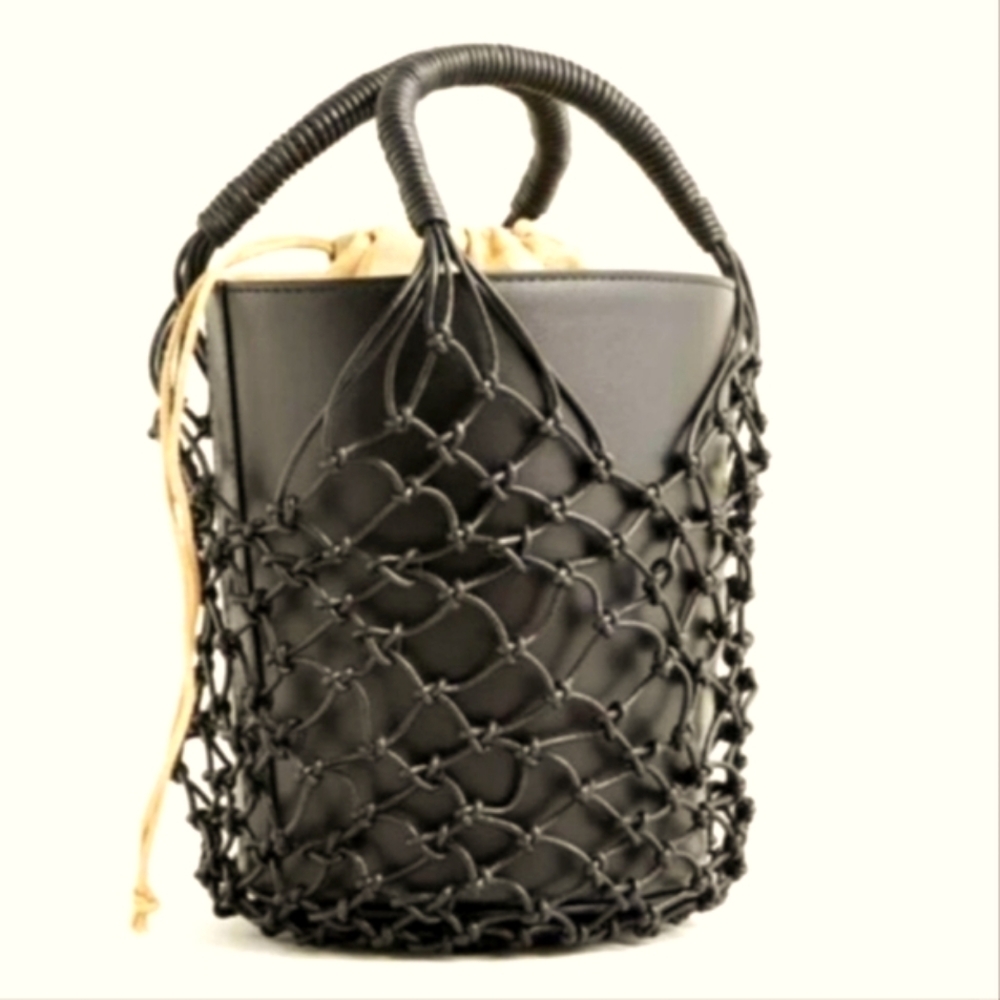 J. Crew Sedona Bucket Bag in Leather